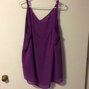 Torrid Brand Sleeveless Purple Top